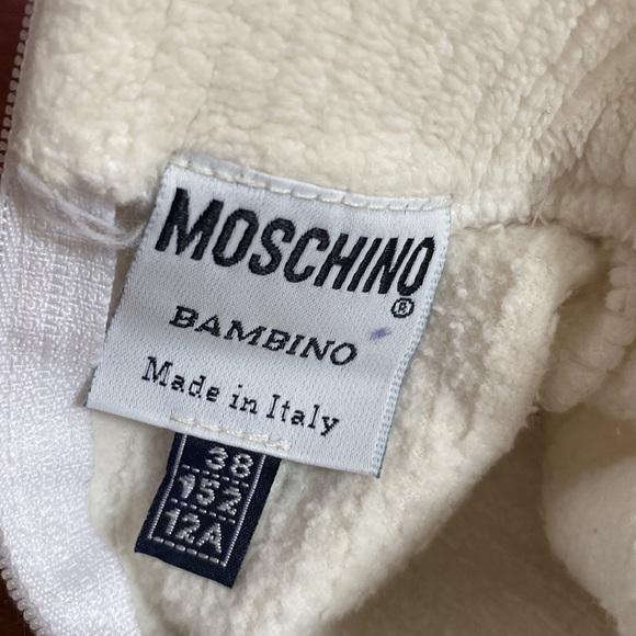 Moschino Bambino Velvety Mock Neck Top - Picture 5 of 6